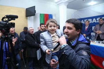® Rauf Arifoğlunun möhtəşəm görüşü - Seçicilər: “Biz seçimimizi etmişik..."  - FOTO - VİDEO