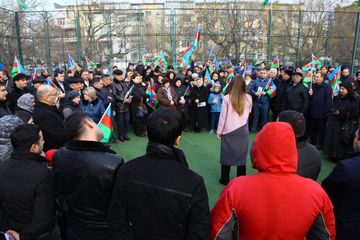 ® Könül Nurullayeva Qarabağ müharibəsi əlilləri, veteranları, şəhid ailələri  və Çernobıl əlilləri ilə görüşlər keçirib
