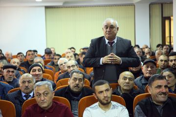 ® Könül Nurullayeva Qarabağ müharibəsi əlilləri, veteranları, şəhid ailələri  və Çernobıl əlilləri ilə görüşlər keçirib