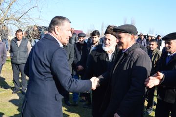 ® Yeni Azərbaycan Partiyasının namizədi Məşhur Məmmədov seçicilərlə görüşüb 