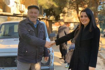 ® 122 saylı Xankəndi seçki dairəsindən deputatlığa namizəd Jalə Məmmədova seçicilərlə görüşlərini davam etdirir