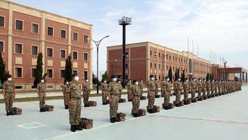 Əfqanıstandakı sülhməramlılarımızın bir qrupu Azərbaycana qayıdıb