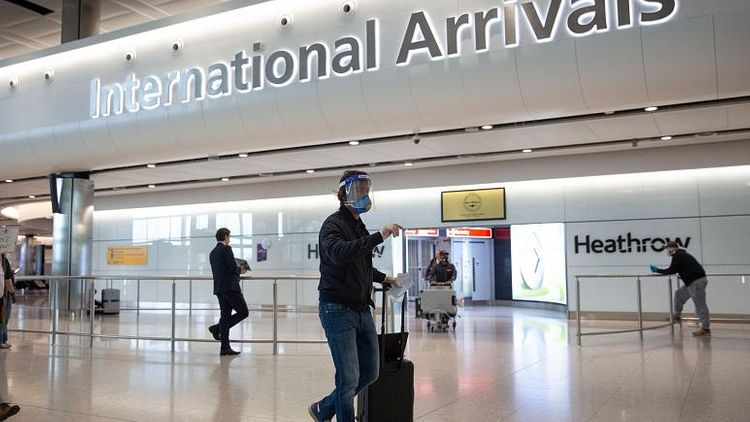 England drops quarantine measures for arrivals from various countries