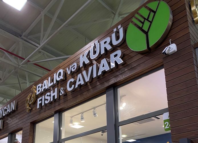 ® Bakıda "Azerbaijan Fish Farm" balıq məhsulları mağazası açılıb - FOTO