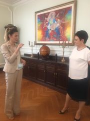 Ukrayna XİN başçısının müavini Əminə Caparova Azərbaycana təşəkkür edib