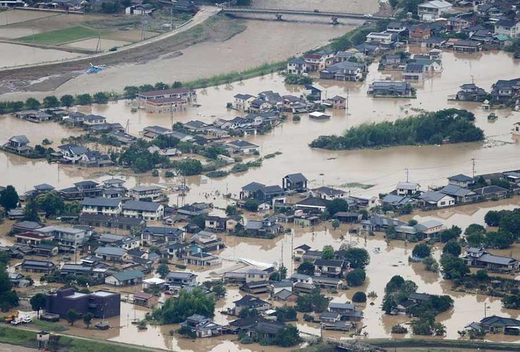Flood death toll hits 20 as Japan warned of more rainfall
