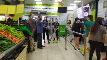 Səbail rayonunda karantin rejimi ilə əlaqədar reydlər keçirilib - FOTO