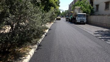 Biləcərinin mərkəzi küçələrindən biri əsaslı şəkildə təmir edilir