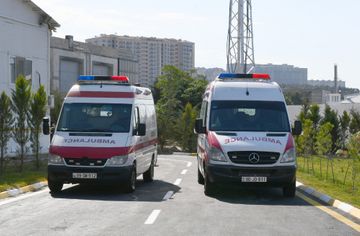 Prezident İlham Əliyev və Mehriban Əliyeva Bakıda modul tipli hospitalın açılışında iştirak ediblər  - YENİLƏNİB - 1