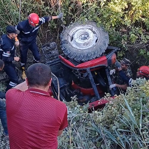 В Барде трактор упал в водный канал, водитель погиб – ФОТО
