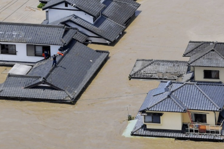 Death toll rises to 56 as rain damage widens in southwest Japan