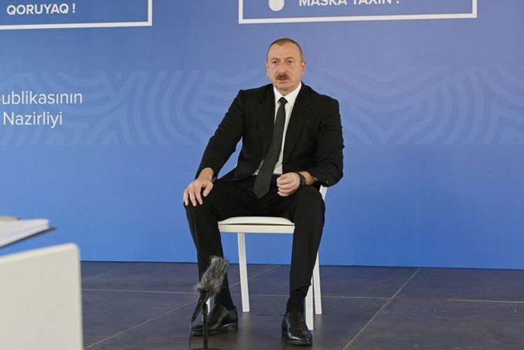 President Ilham Aliyev: " Let no-one forget about the April battles"