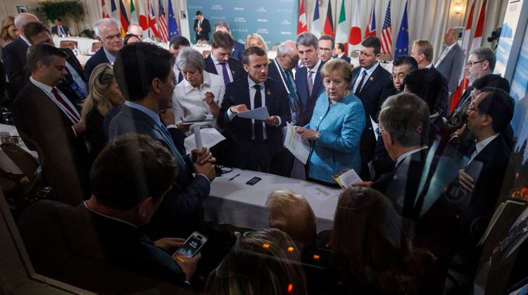 Немецкие министры отказались от участия в саммите G7