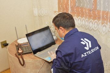 "Aztelekom" 700 mininci evi telekommunikasiya xidmətləri ilə təmin edib - FOTO