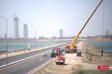 FHN Böyük Şor gölündə təmizləmə işlərinə başlayıb - VİDEO