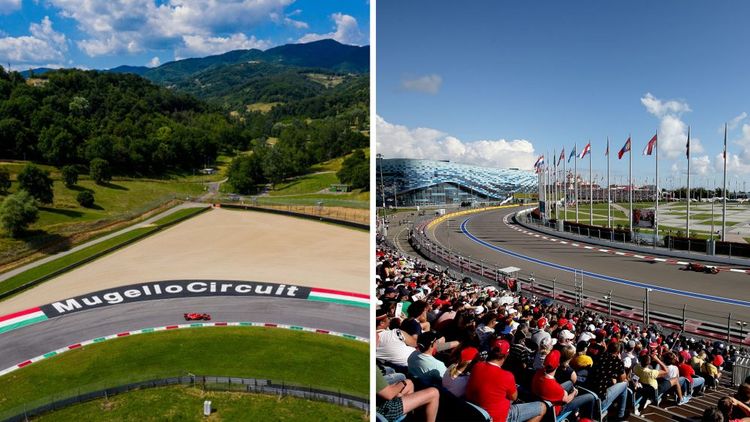 Formula 1 adds Mugello and Sochi to revised 2020 F1 race calendar