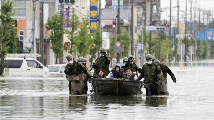 Death toll from Japan floods rises to 63