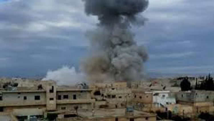Several explosions heard over Syria