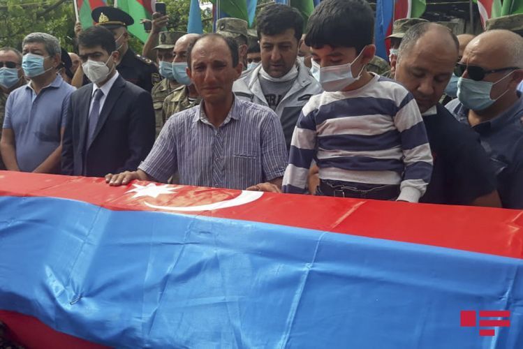 Ставший шехидом военнослужащий Азербайджанской Армии похоронен в Агстафе - ОБНОВЛЕНО - ФОТО