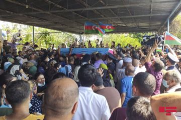 Azərbaycan Ordusunun şəhid olan zabiti dəfn olunub - YENİLƏNİB