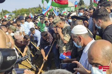Azərbaycan Ordusunun şəhid olan zabiti dəfn olunub - YENİLƏNİB