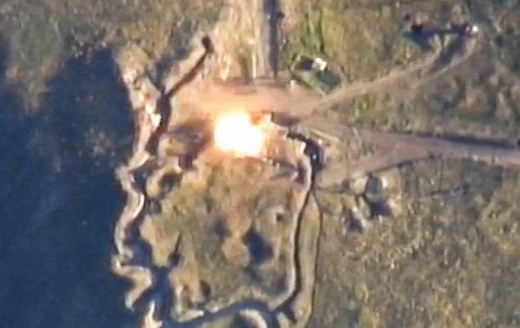 Azerbaijani MoD: Another military facility of the enemy was destroyed - VIDEO