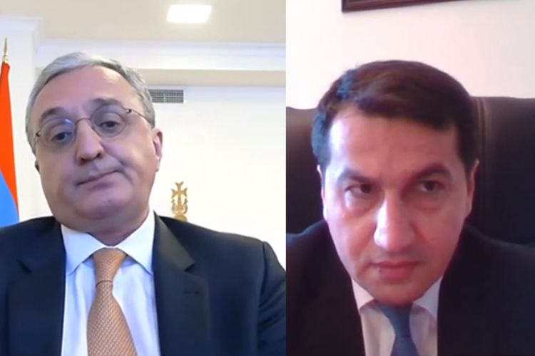 “Al Jazeera” telekanalında Hikmət Hacıyevin Zöhrab Mnatsakanyanla debatı olub