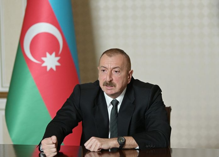 Prezident İlham Əliyev: "Onların namizədlərinin meydan oxumasına, Azərbaycana çirkab yaxmasına imkan verməyəcəyik"