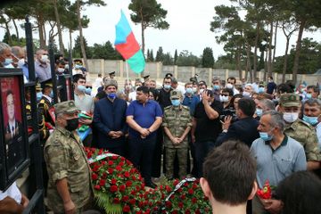 МО: Состоялась церемония прощания с шехидами-офицерами