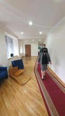 MM sədri Sahibə Qafarova parlamentə dəymiş ziyanla tanış olub