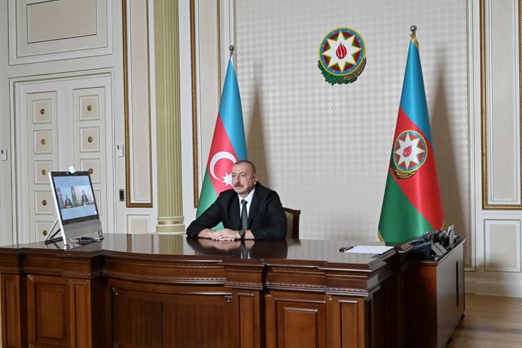 President Ilham Aliyev received in a video format Jeyhun Bayramov on his appointment as Minister of Foreign Affairs  - UPDATED