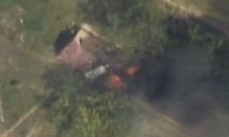 MoD: Enemy military barrack was destroyed - VIDEO