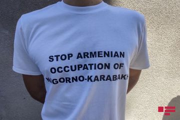 Protest held in front of Armenian Embassy in Tbilisi - PHOTO
