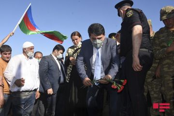 Tovuzda şəhid olan hərbçimiz Ağstafada dəfn olunub - FOTO