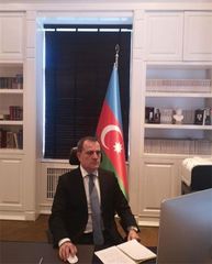 Ceyhun Bayramov Ermənistanın təxribatı ilə bağlı Qoşulmama Hərəkatının fövqəladə videokonfransında iştirak edib - FOTO - YENİLƏNİB