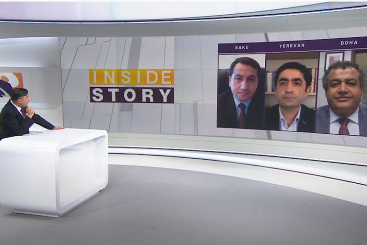 Azərbaycan Prezidentinin köməkçisi “Aljazeera” kanalında Paşinyanın sabiq müşaviri ilə debata çıxıb - VİDEO