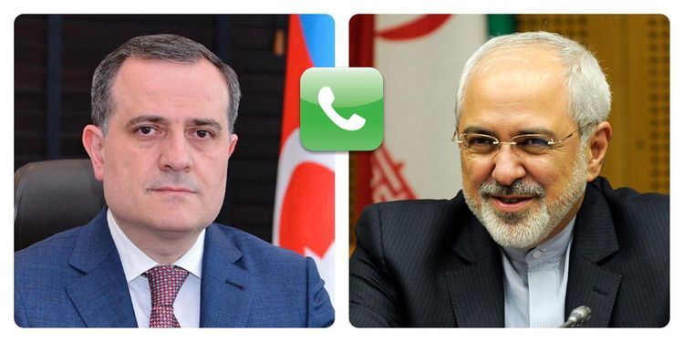 Azerbaijani and Iranian FMs hold telephone conversation