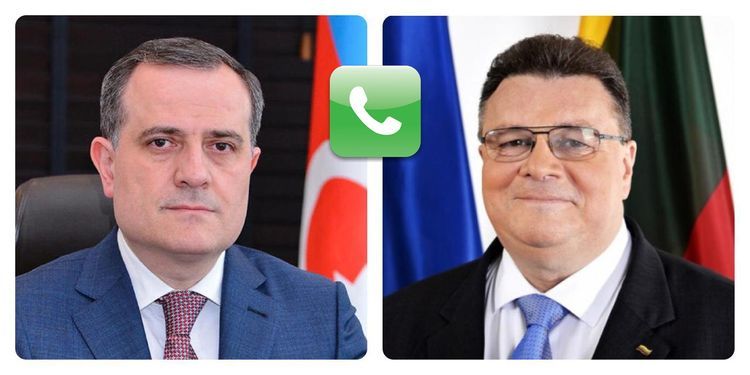 Phone conversation took place between Jeyhun Bayramov and minister of Foreign Affairs of Lithuania