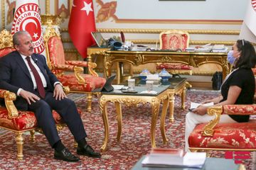 Türkiyə parlamentinin sədri: “Mövqeyimiz konkretdir, hər şərt altında Azərbaycanın yanındayıq” - MÜSAHİBƏ - VİDEO