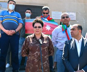 Ukraynada Azərbaycan Ordusuna dəstək aksiyası keçirilib