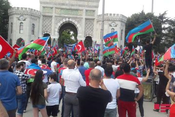 Rally in support of Azerbaijan held in Turkey - UPDATED