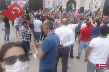 Rally in support of Azerbaijan held in Turkey - UPDATED
