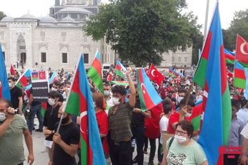 Rally in support of Azerbaijan held in Turkey - UPDATED