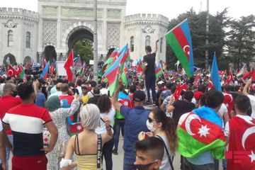 Rally in support of Azerbaijan held in Turkey - UPDATED