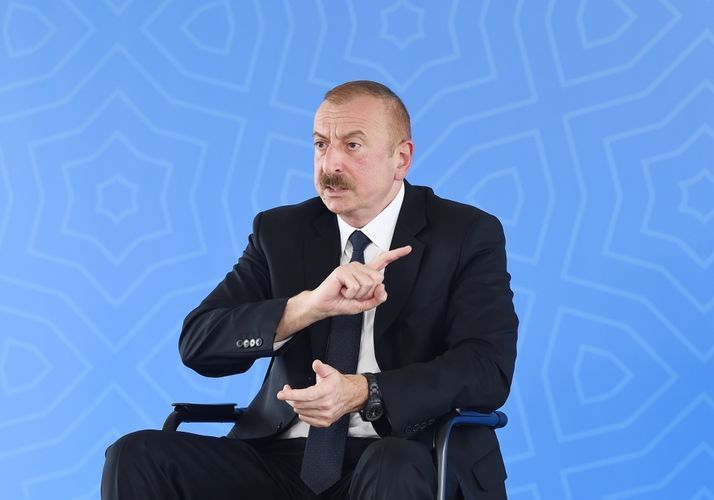 Ильхам Алиев: Мы должны решить этот вопрос так, чтобы это решение полностью устраивало азербайджанский народ, какое-либо половинчатое решение нам не нужно