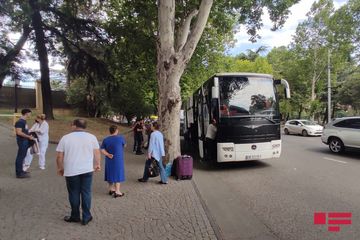 Gürcüstandan Azərbaycan vətəndaşlarının təxliyəsi başa çatdırılıb - FOTO - YENİLƏNİB