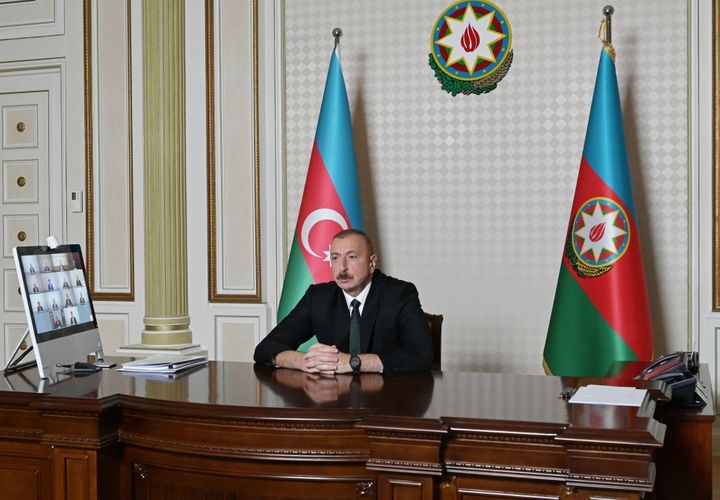 President Ilham Aliyev chairs videoconference dedicated to situation of water economy - UPDATED
