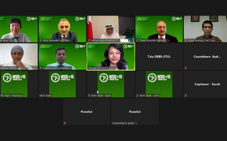 "İKT-dən istifadə zamanı etimad və təhlükəsizlik" mövzusunda virtual sessiya keçirilib