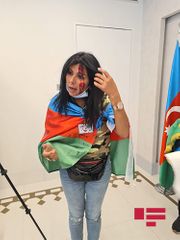 “Daş yağırdı, ancaq bir Azərbaycan bayrağı da yerə atılmadı” - Belçikada erməni vəhşiliyi - FOTO