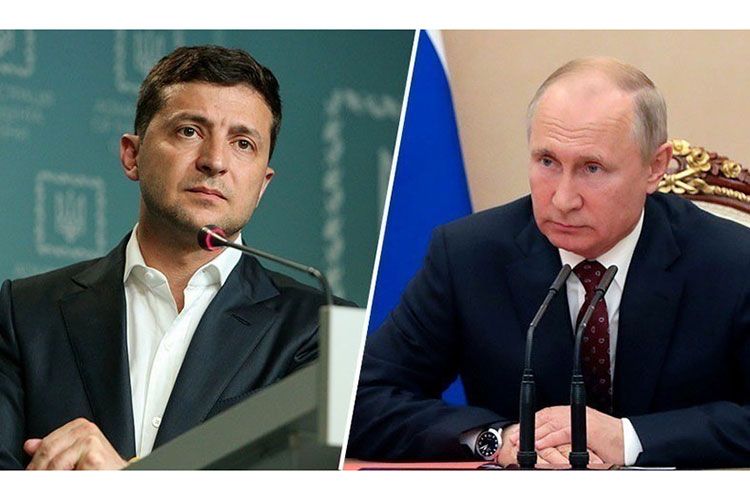 Зеленский обсудил с Путиным перемирие на Донбассе